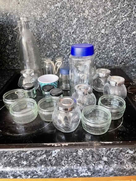 Photo of free Glass bottles and storage jars (South Ham RG22) #3