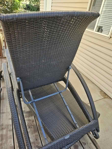 Photo of free Two lounge chairs (West of downtown Englewood) #2