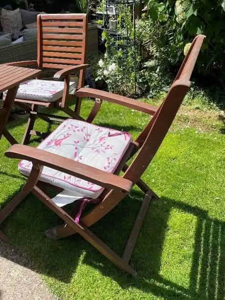 Photo of free Teak table and chairs (South Park OX4) #2
