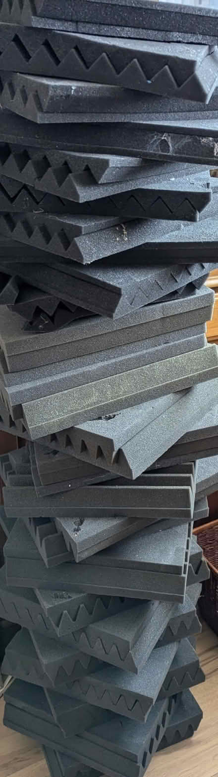Photo of free 29x acoustic tiles (2") + 20x acoustic tiles (1") both 30x30 (Wokingham RG41) #1