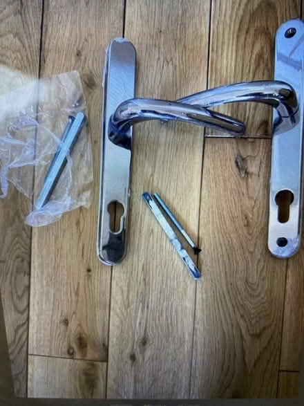Photo of free Silver furnishings for door (Sale Moor M33) #2