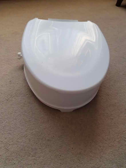 Photo of free Raised toilet seat and sponge ring (Downley HP13) #2