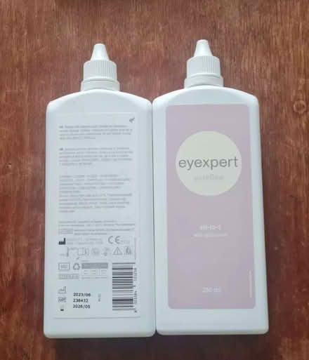 Photo of free Contact lens solution (Marsh LA1) #1