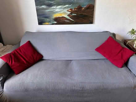 Photo of free Couch w/ comfort pullout bed (Kensington/N. Berkeley) #2