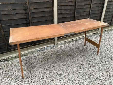 Photo of free Wooden pasting table (East Oakley RG23) #1