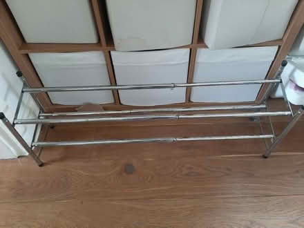 Photo of free Extending shoe rack (OX3 sandhills) #2