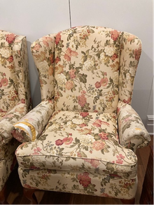 Photo of free Wing-backed chairs (2) (Silver Spring, MD) #1