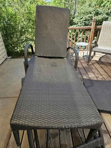 Photo of free Two lounge chairs (West of downtown Englewood) #1