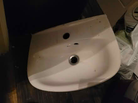 Photo of free Cloakroom sink and pedestal (TN23) #1