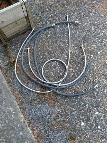 Photo of free 2 pair Washing machine hoses, NEW (near Kuhl and Reaville) #1