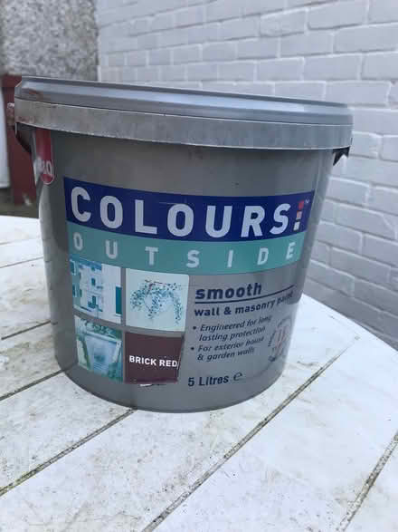 Photo of free Exterior Wall & Masonry Paint - New (Welling, DA16) #1