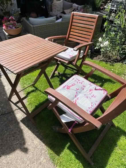 Photo of free Teak table and chairs (South Park OX4) #1
