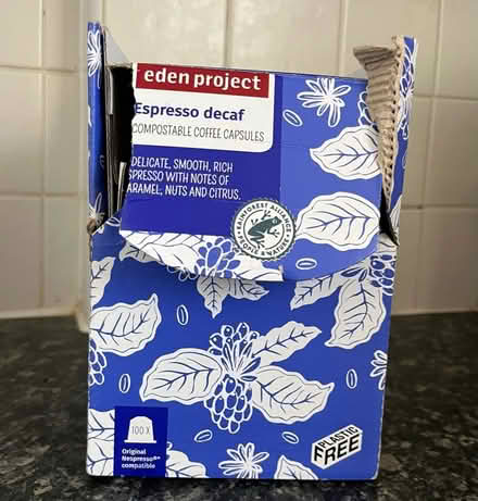 Photo of free 30 Eden Project decaf coffee pods (Woodstock) #1