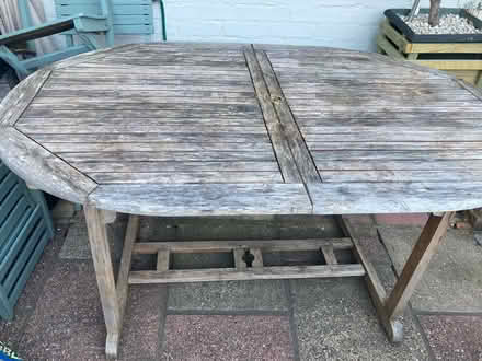 Photo of free Garden Table (Off Pasteur Gardens N13) #1