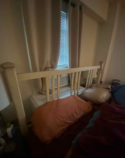 Photo of free Queen Size Bed frame (Near Downtown) #2