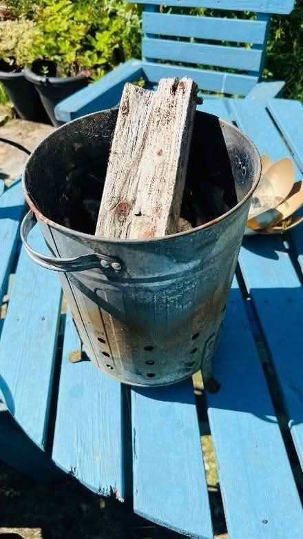 Photo of free Small burn bin (Lostock Hall PR5) #1