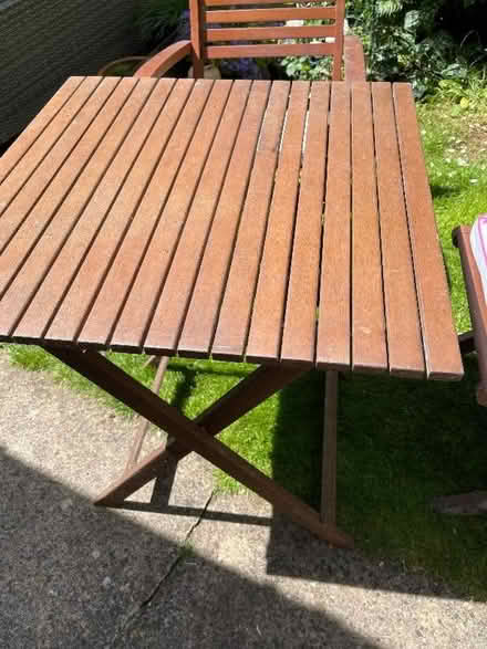 Photo of free Teak table and chairs (South Park OX4) #3