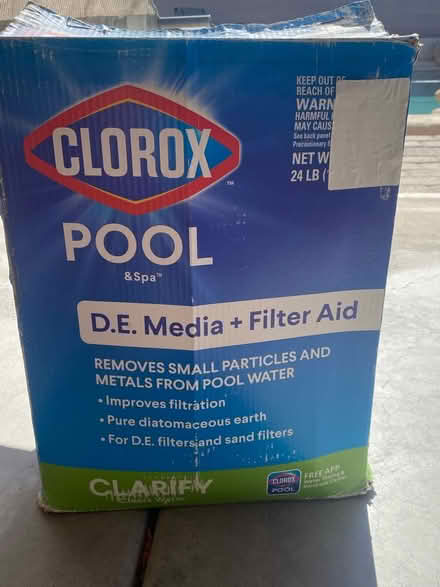 Photo of free Pool Filter DE (Higley and Williams Field) #1