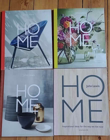 Photo of free John Lewis HOME magazines. 4 editions (Braunstone LE3) #1