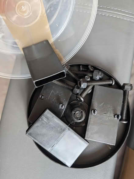 Photo of free Faux leather bed (Stewartby) #4