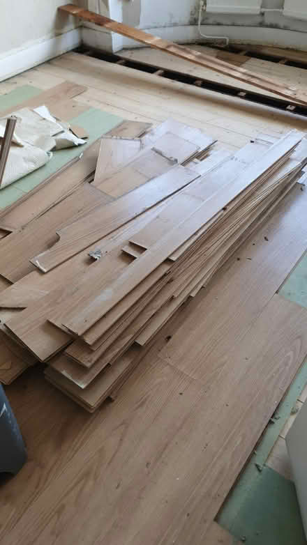 Photo of free Laminate flooring (Raynes Park SW20) #1