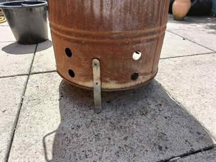 Photo of free Metal Incinerator damaged underside (Shirley CR0) #3