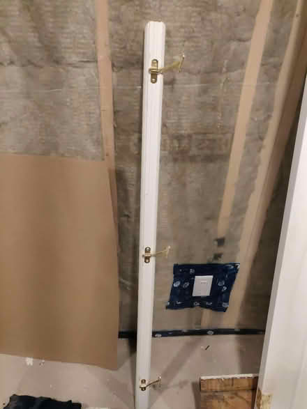 Photo of free Wooden banister 53", three brackets (Old Ottawa south) #1