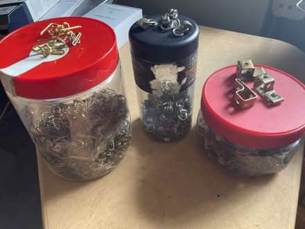 Photo of free Vintage brass & metal curtain fittings (Kendal LA9) #1