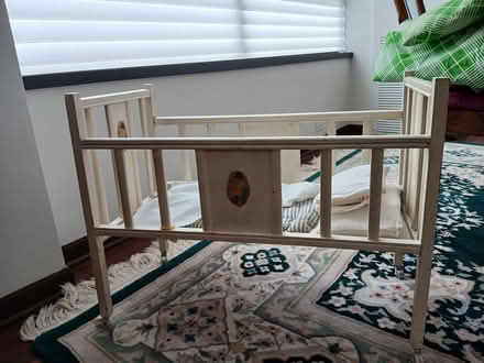 Photo of free Vintage doll bed (3705 N Lincoln Ave.) #1