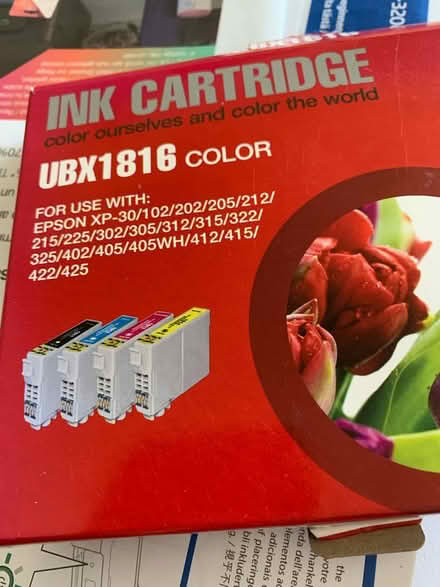 Photo of free Compatible ink cartridges Epson xp (Burntwood WS7 bymanor vinegar) #1