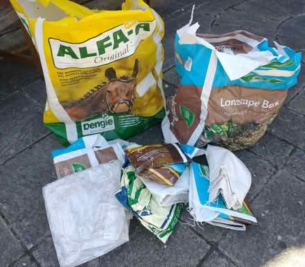 Photo of free 10 x Large Strong Bags - ideal garden waste etc. (Blofield Heath NR13) #1