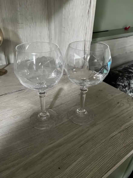 Photo of free 2 Gin glasses (Denton, M34) #1