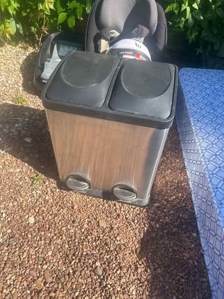 Photo of free Recycling bin with two compartments (EX8) #1