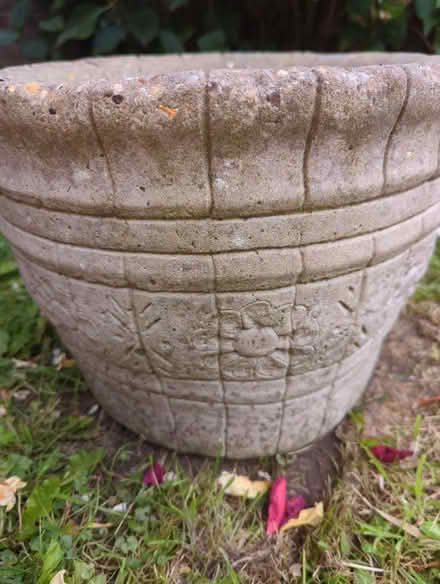 Photo of free Concrete plant pot (Sheffield intake) #3