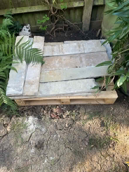 Photo of free Riven Limestone Pavers (off cuts) (Dollis Hill (NW10)) #1