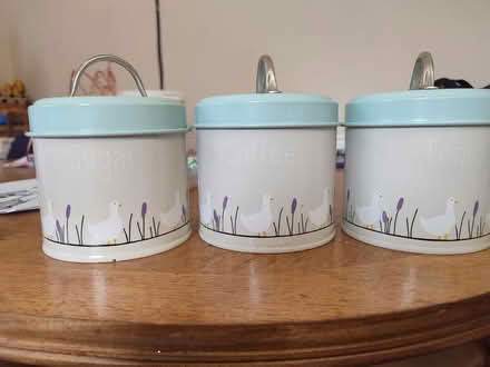 Photo of free Tea coffee sugar Pots (Knucklas) #1