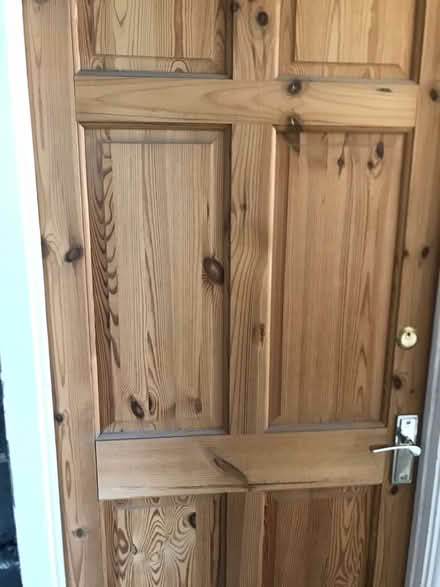 Photo of 6 pane pine door (Oxford OX4) #1