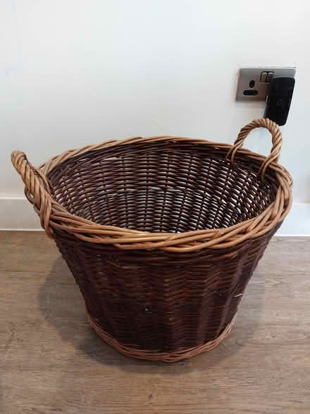 Photo of free Large whicker basket (CH48) #1