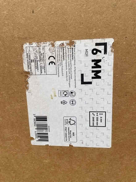 Photo of free 6mm MDF (Sydenham SE26) #2