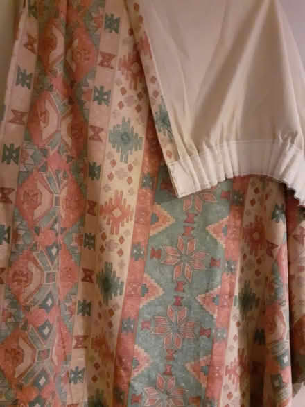 Photo of free Lined curtains. (Combe Down) #1