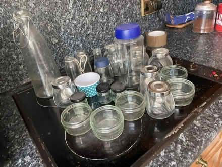 Photo of free Glass bottles and storage jars (South Ham RG22) #2