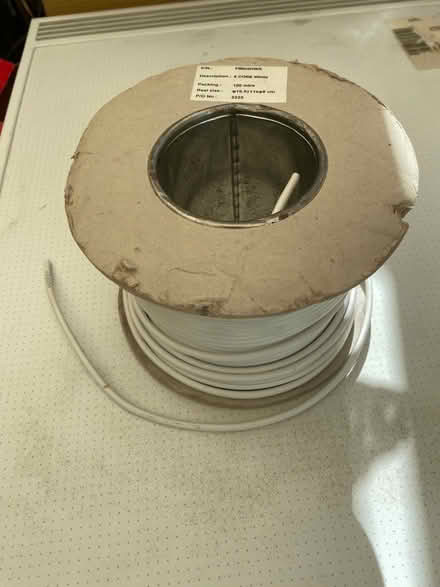 Photo of free 6 core alarm cable (Steyning central) #1