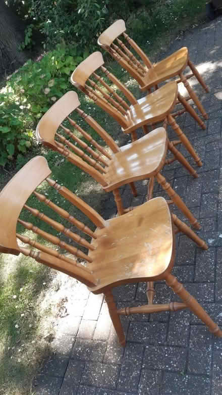 Photo of free 4 chairs (Lower Earley RG6) #1
