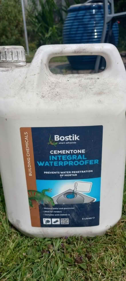 Photo of free Cement waterproofing additive (Sherrard's Green WR14) #2