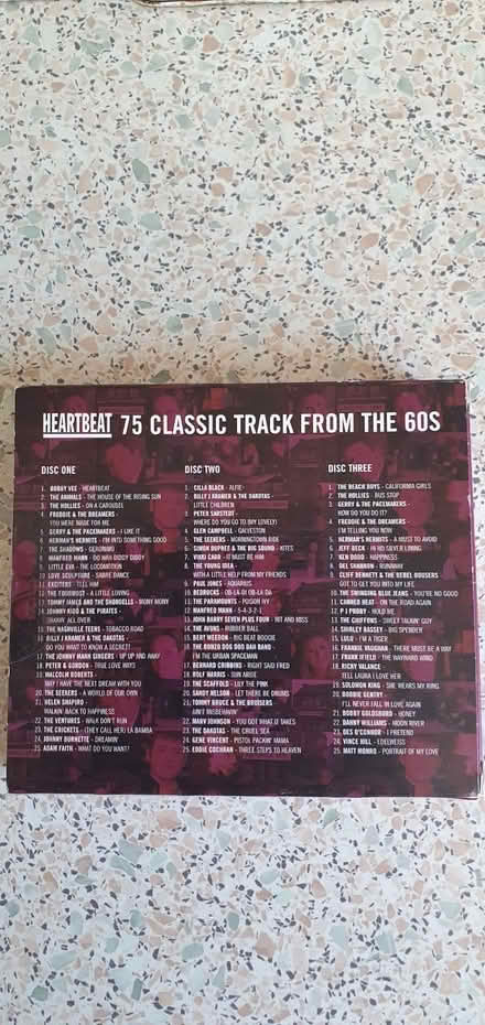 Photo of free Heartbeat x3 cd album box set (Rugeley WS15) #1