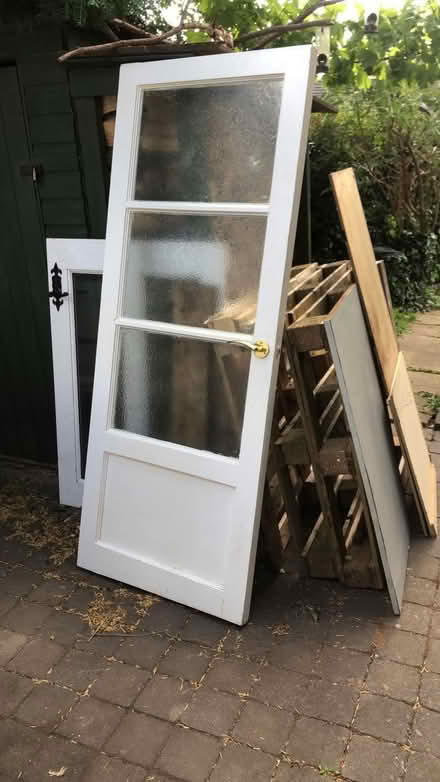 Photo of free Upcycling materials, Door, window, pallets, wood (Ludlow SY8) #1