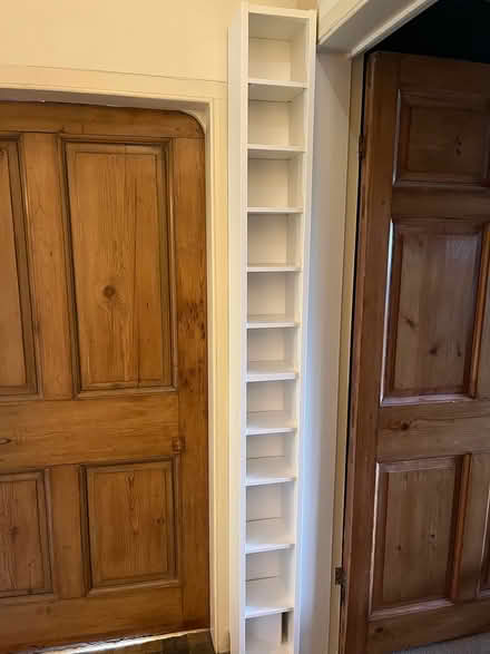 Photo of free Two white Ikea CD shelving units (Near Settle BD24) #2