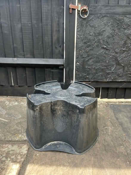 Photo of free Black plastic riser for water butt (Alton, Hants) #1
