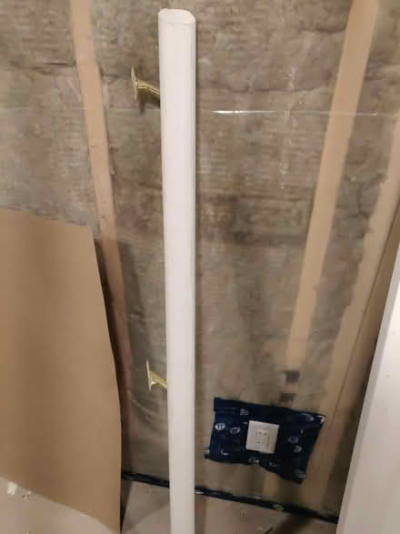 Photo of free Wooden banister 53", three brackets (Old Ottawa south) #2