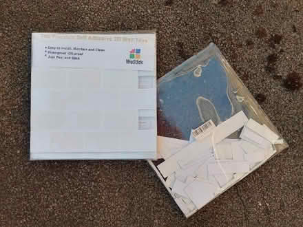 Photo of free Wostick 3D Self Adhesive Wall tiles (Roseacre ME15) #1